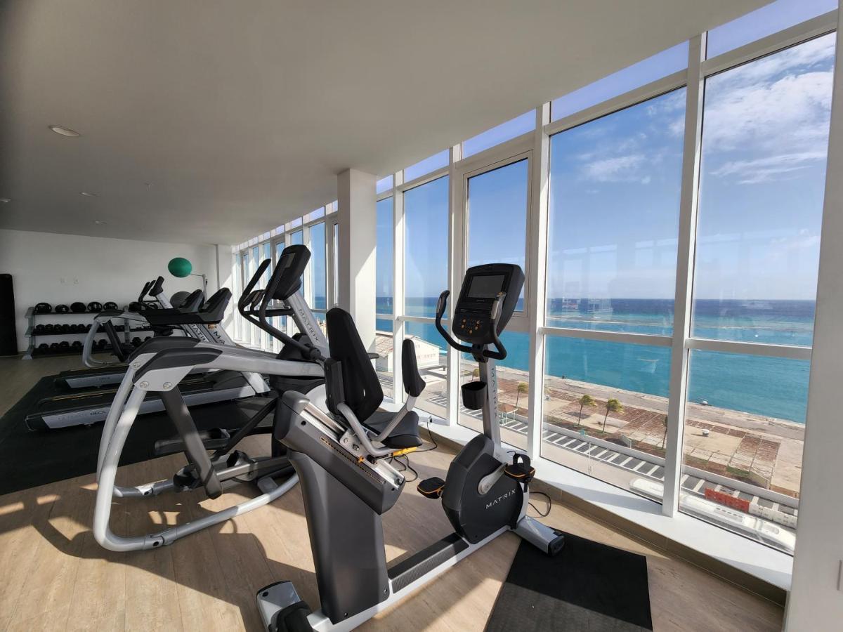 Ferienwohnung Aruba Dream Getaway 2Br/2Bt Ocean & Pool View Oranjestad Exterior foto