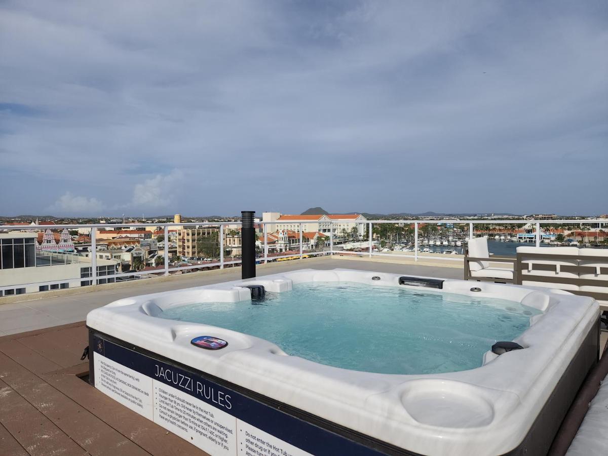 Ferienwohnung Aruba Dream Getaway 2Br/2Bt Ocean & Pool View Oranjestad Exterior foto